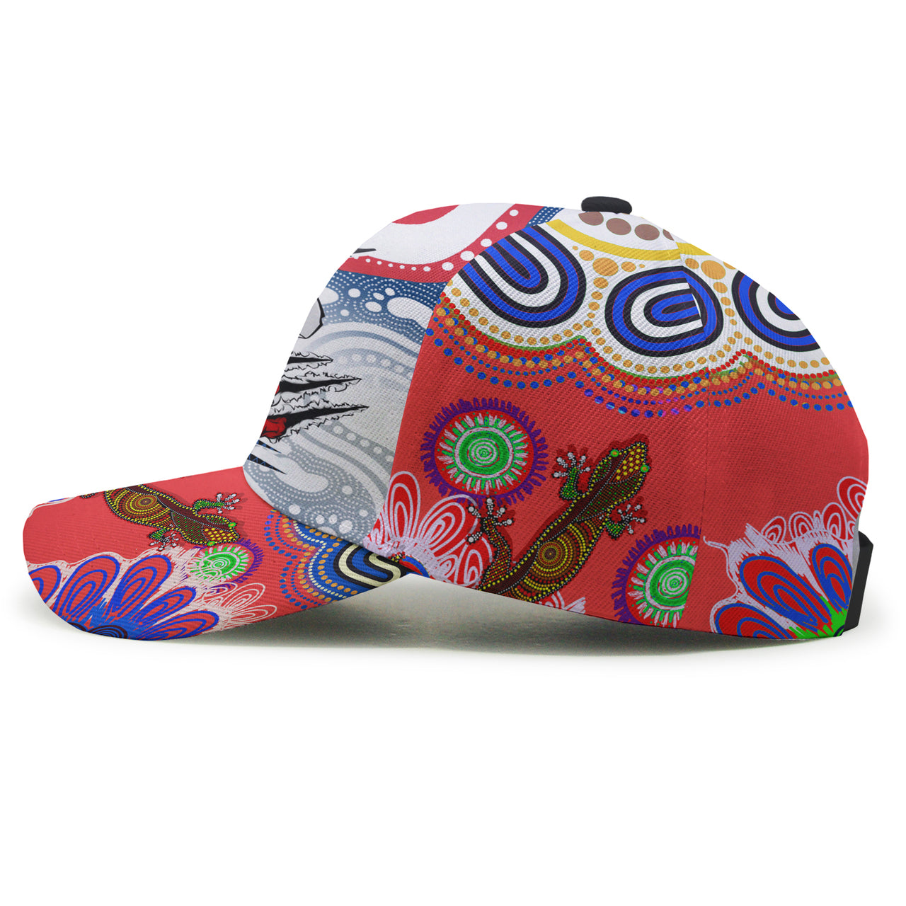 roosters-rugby-aboriginal-custom-cap-super-indigenous-sydney-roosters-scratch-style