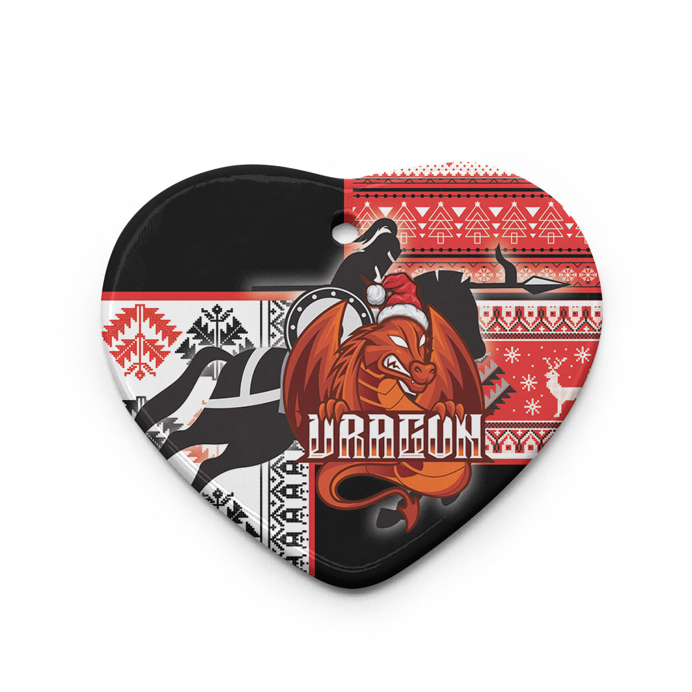 stgeorge-rugby-ornaments-custom-christmas-snowflakes-dragon-mascot-ornaments