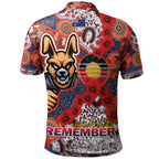 rabbitohs-rugby-polo-shirt-custom-anzac-south-sydney-rabbitohs-with-aboriginal-poppy-flowers-polo-shirt