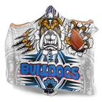 bulldogs-rugby-custom-aboriginal-hooded-blanket-indigenous-super-bulldogs