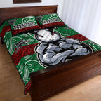 rabbitohs-quilt-bed-set-custom-indigenous-super-rabbitohs-quilt-bed-set