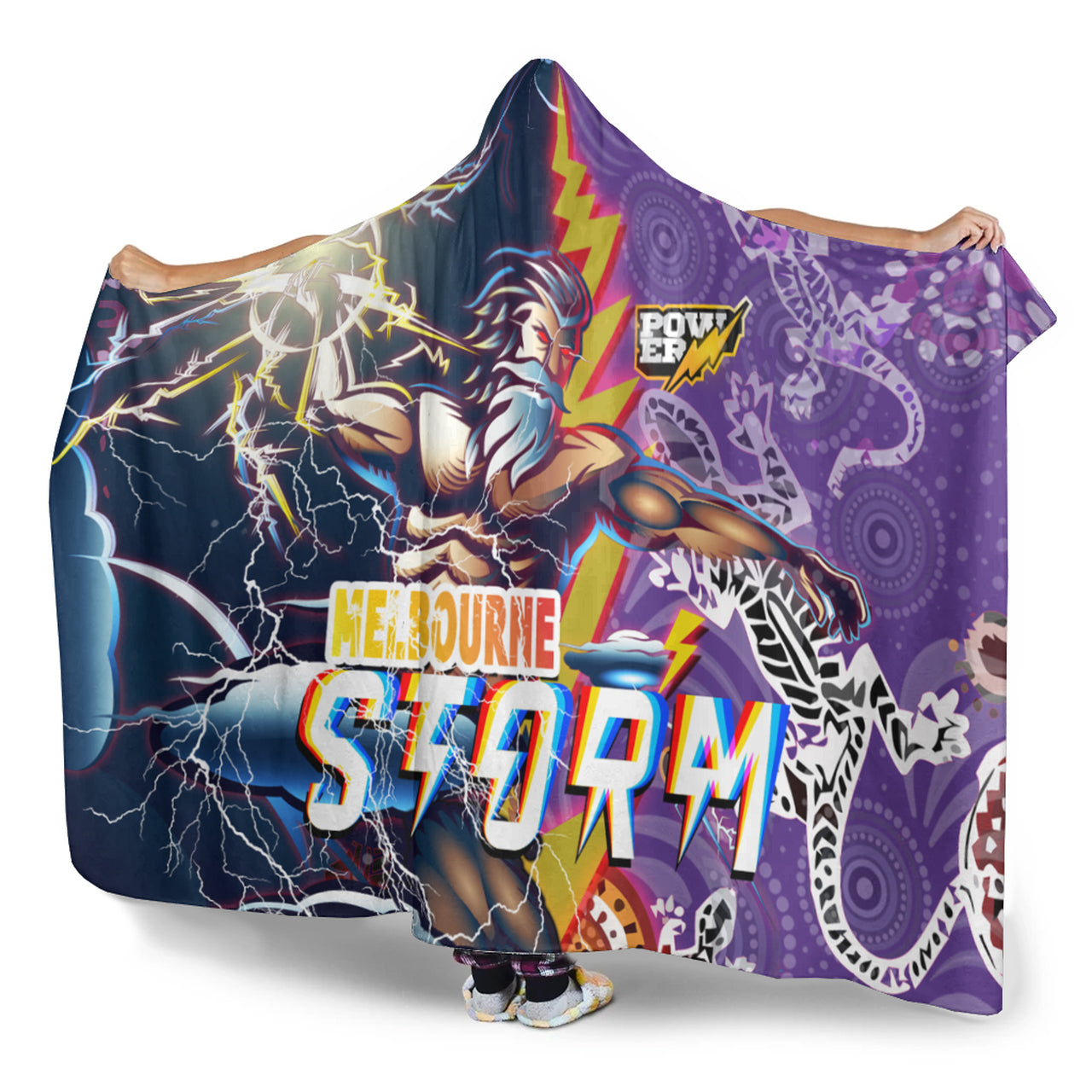 storm-aboriginal-rugby-hooded-blanket-super-storm-thunder-power