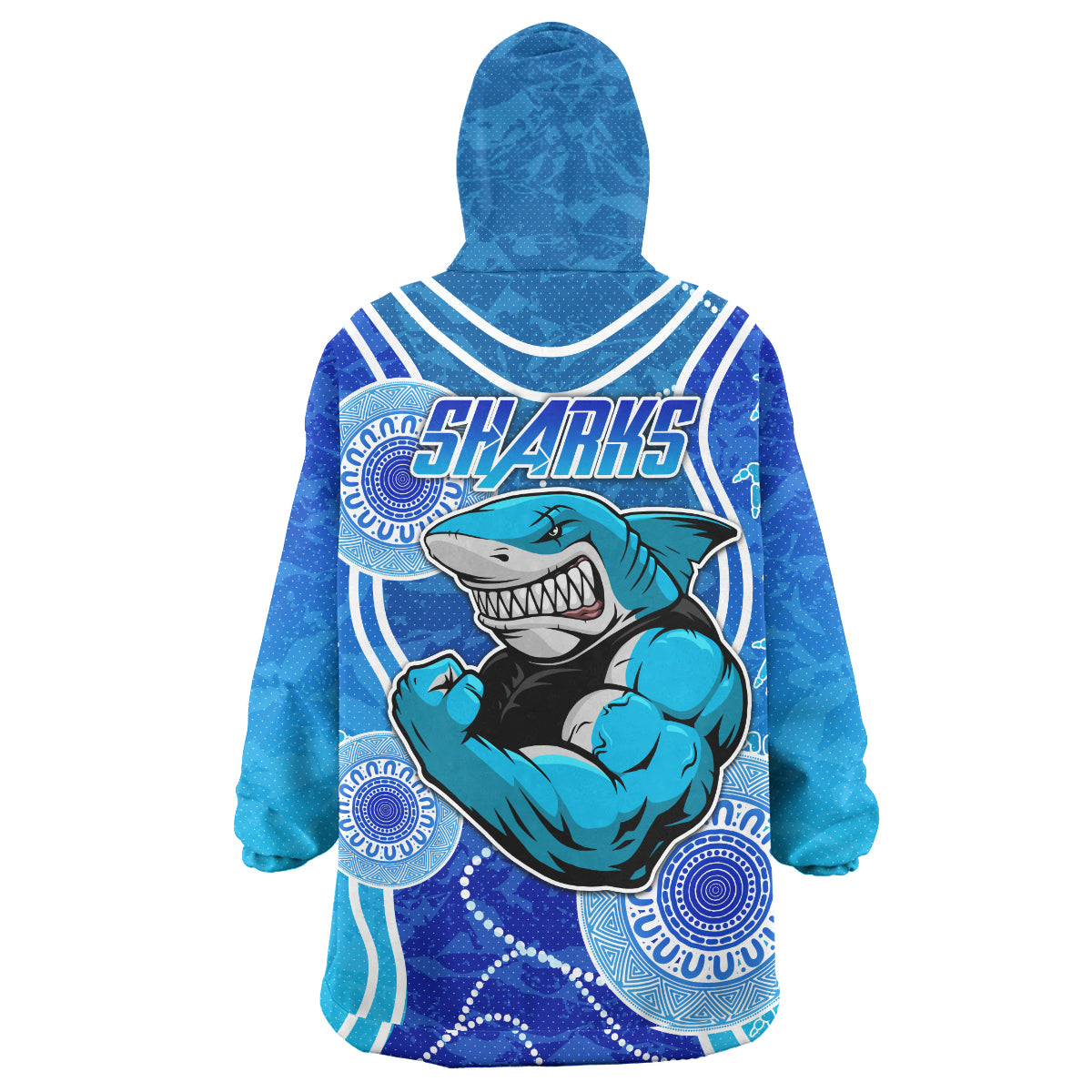 sharks-rugby-snug-hoodie-custom-indigenous-super-sharks-oodie-blanket