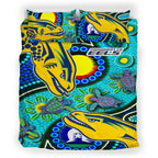 eels-rugby-bedding-set-custom-indigenous-eels-with-aboriginal-and-torres-strait-islander-flag