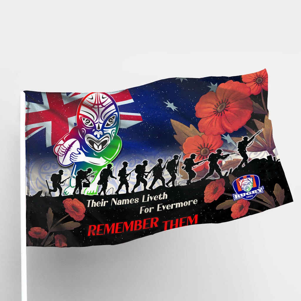 warriors-rugby-flag-remember-them-red-poppy-flowers-flag