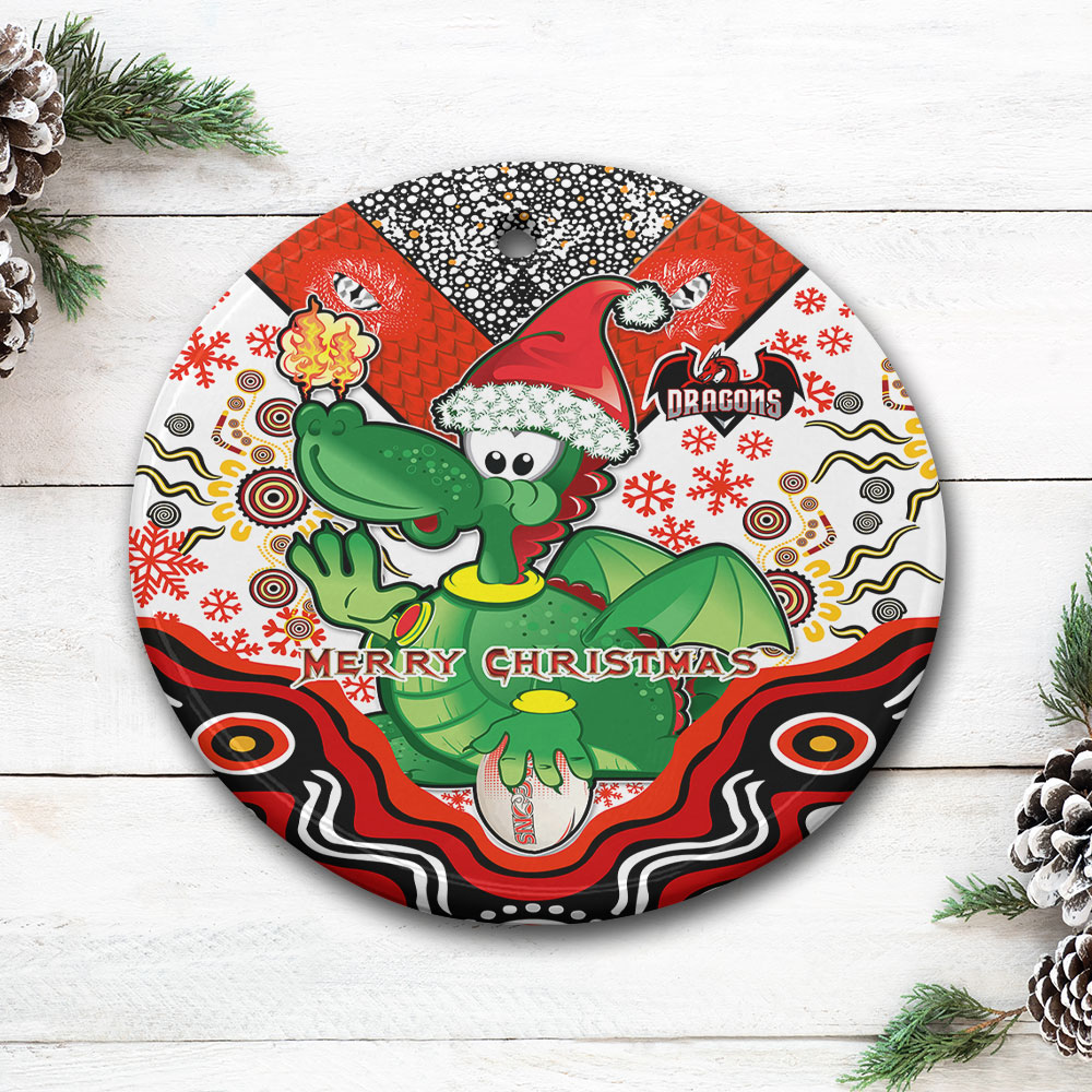 st-george-rugby-christmas-ornament-christmas-green-dragons-indigenous-ornament
