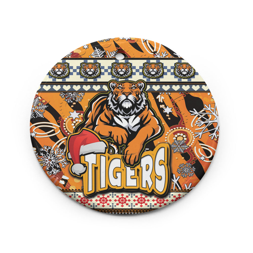 tigers-rugby-christmas-ceramic-ornament-xmas-tigers-christmas-balls-snowflake-with-aboriginal-patterns