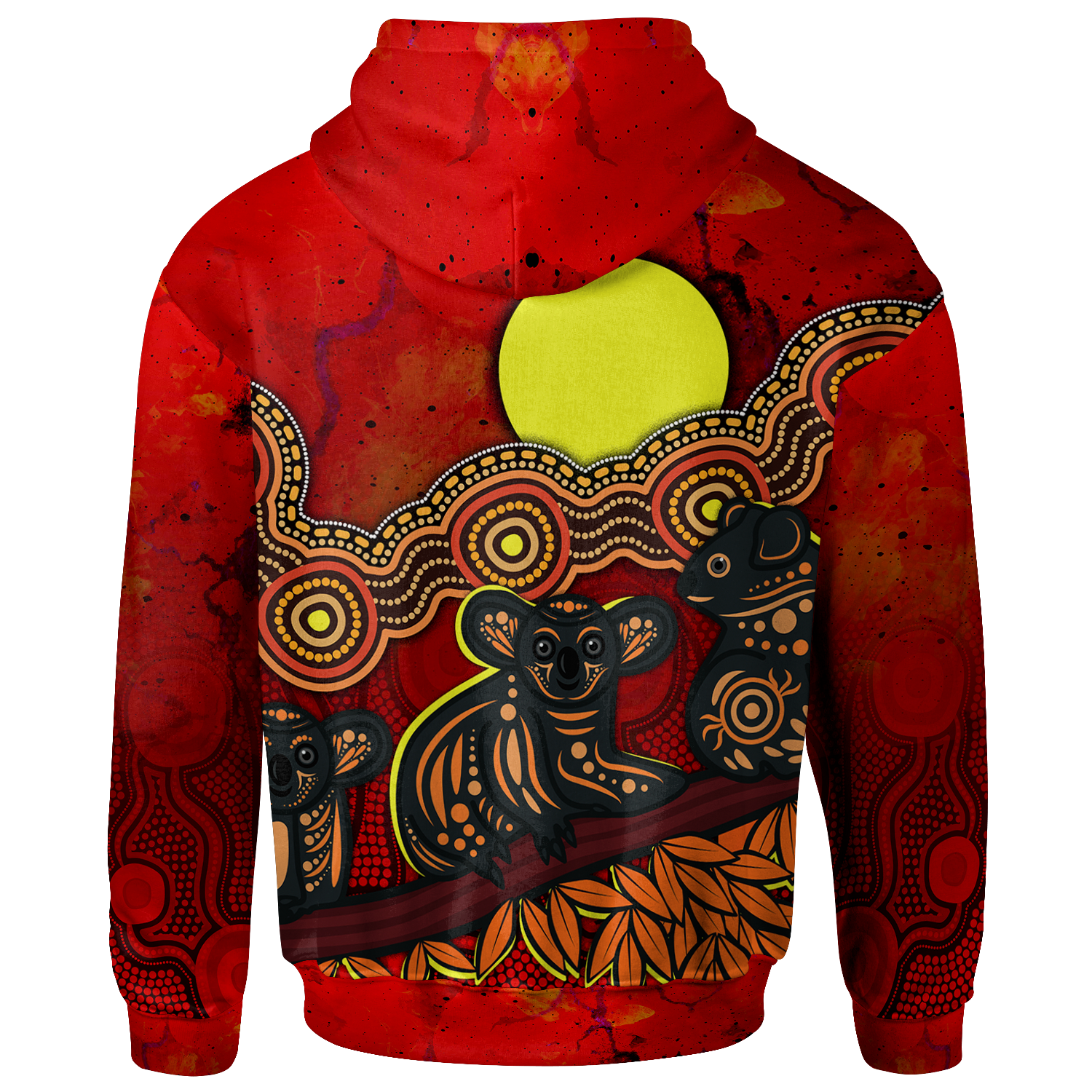 custom-text-aboriginal-zip-up-hoodie-australian-indigenous-koala