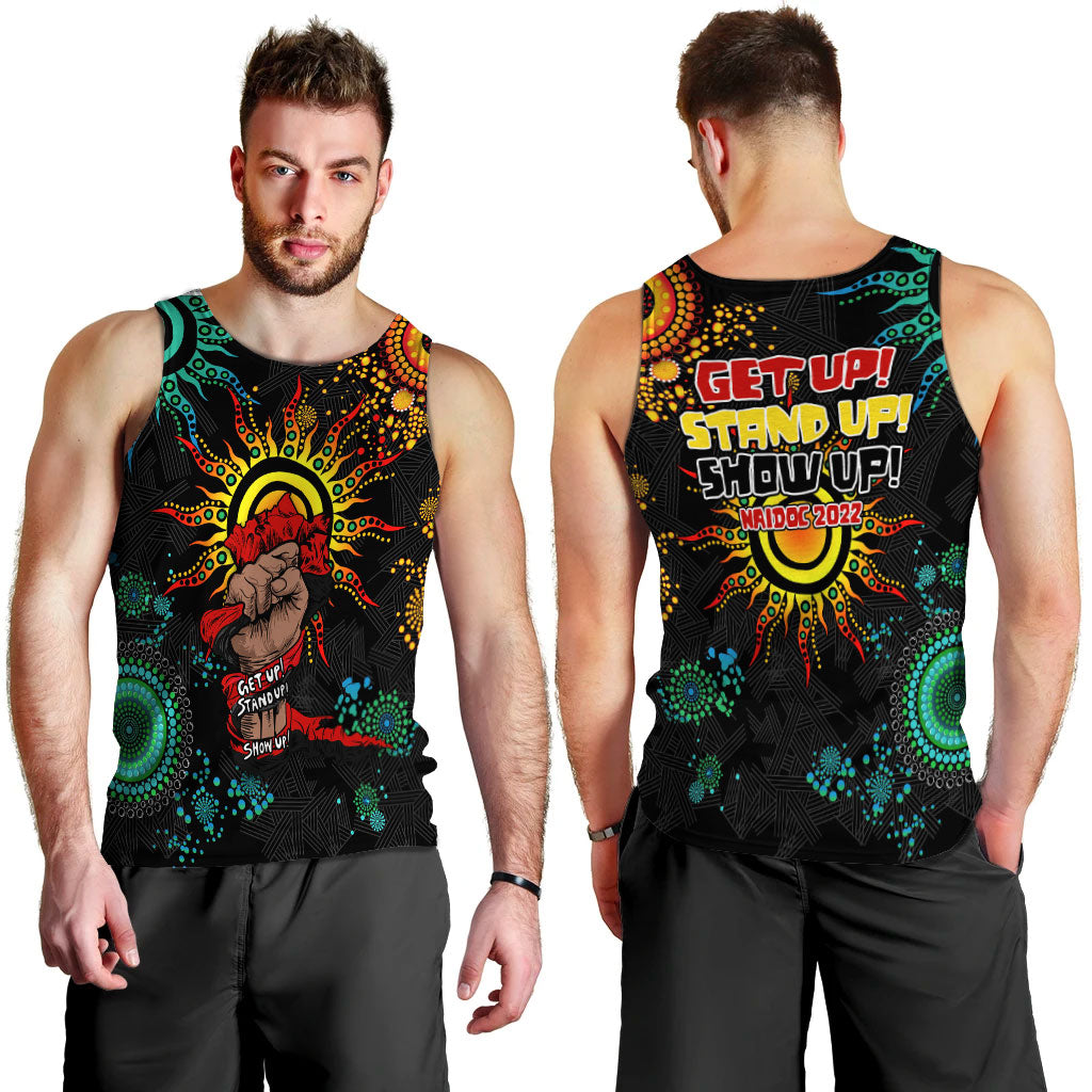 NAIDOC Week 2022 Aboriginal Art Unique Men Tank Top