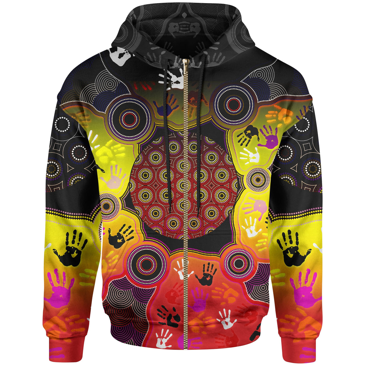 kid-aboriginal-zip-up-hoodie-indigenous-circle-dot-painting-hand-art