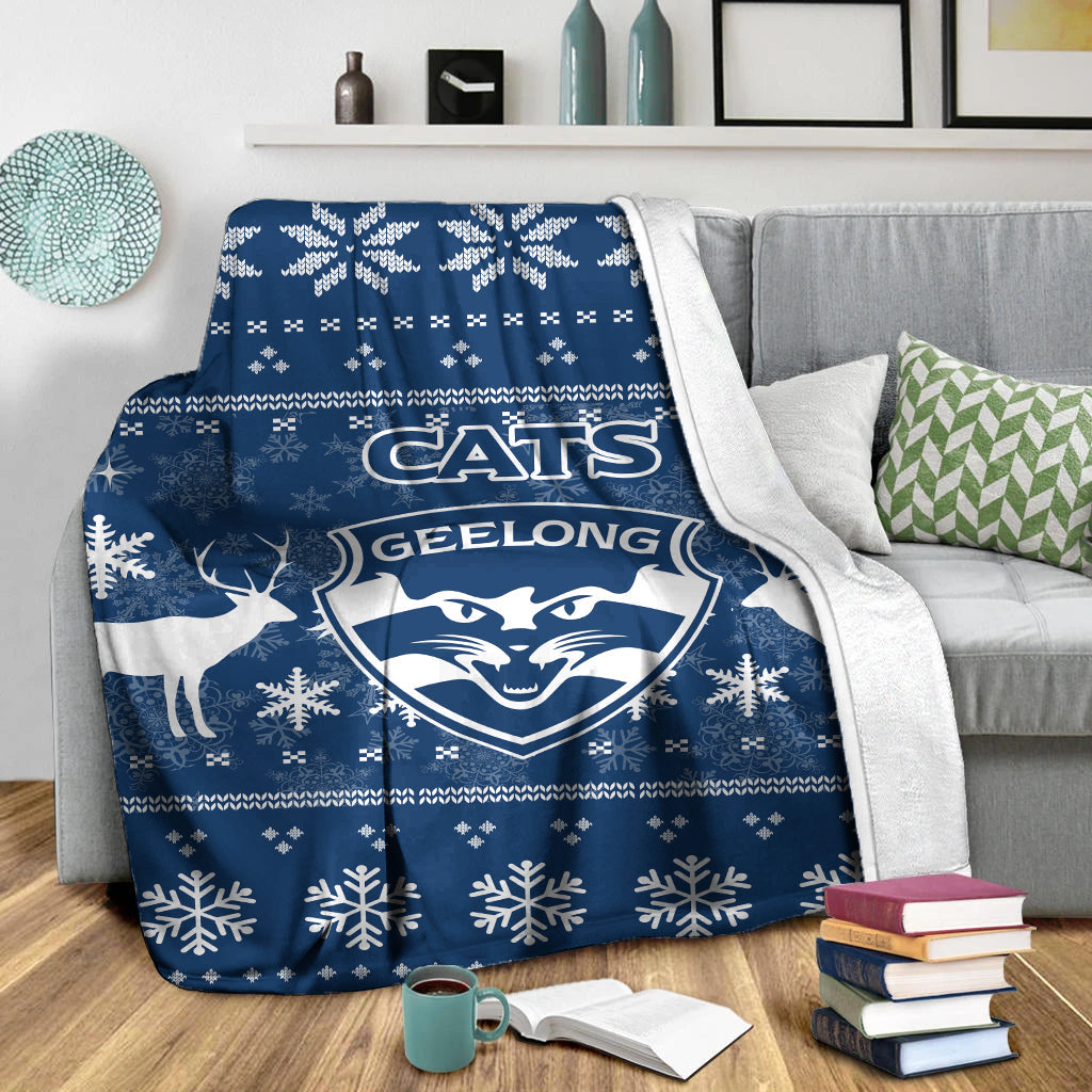 geelong-cats-blanket-christmas-ugly-style