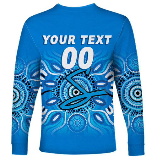 (Custom Personalised) Adelaide Strikers Aboriginal Cricket 2022 Long Sleeve Shirt - LT12