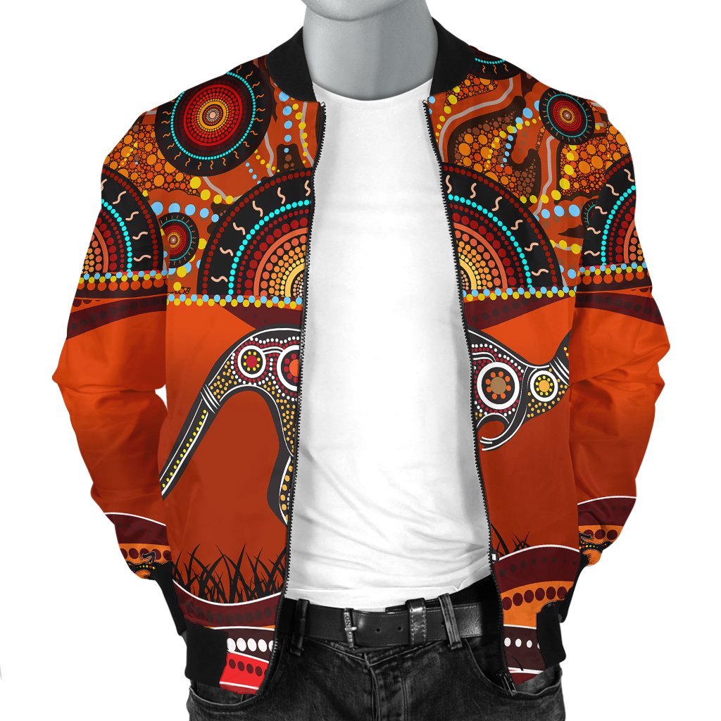 aboriginal-mens-bomber-jacket-kangaroo-with-dot-painting