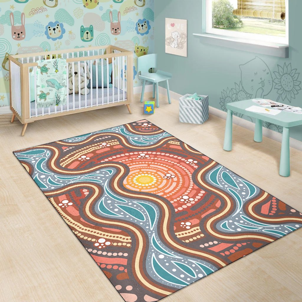 area-rug-aboriginal-pattern-ver06