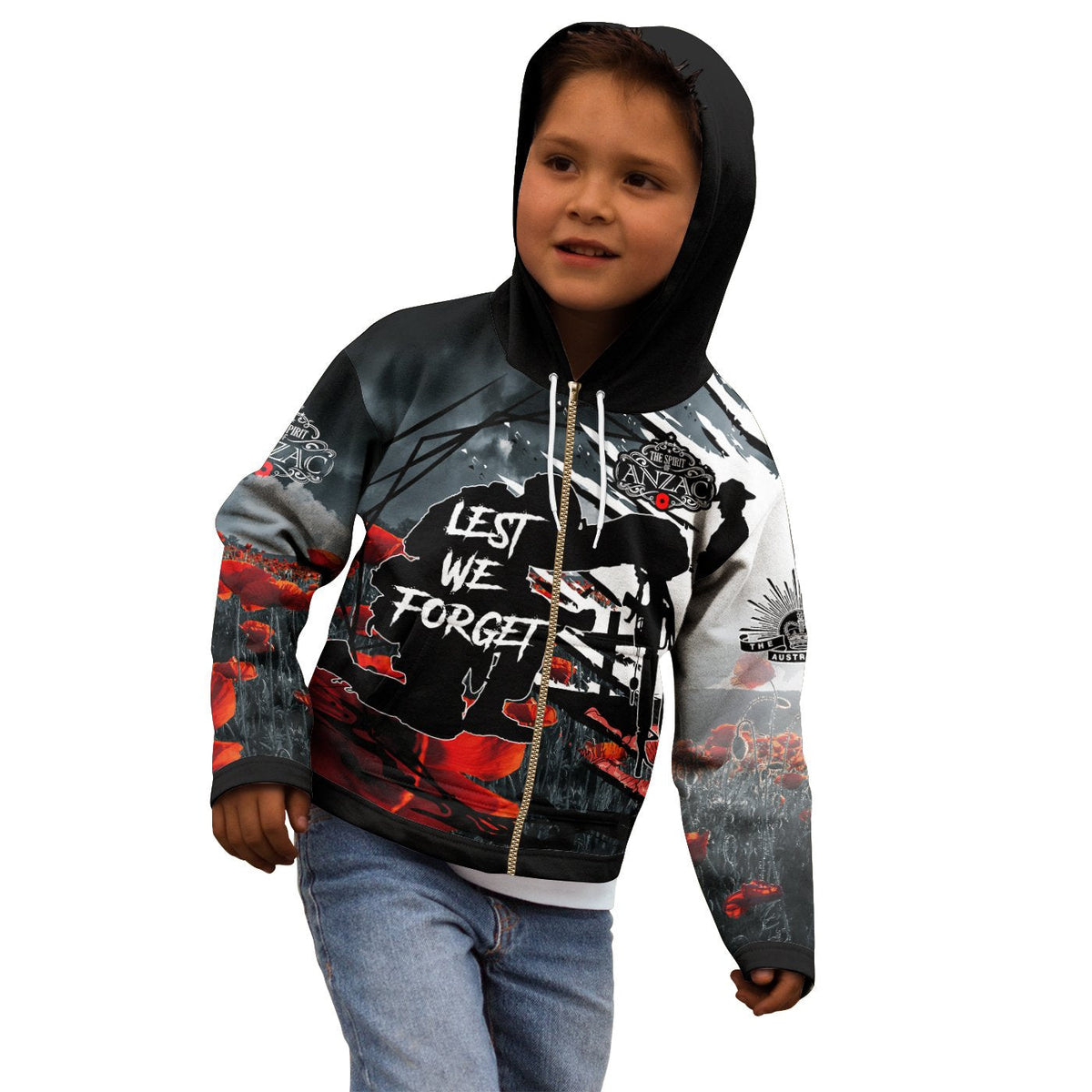 anzac-day-kid-zip-up-hoodie-the-spirit-of-anzac