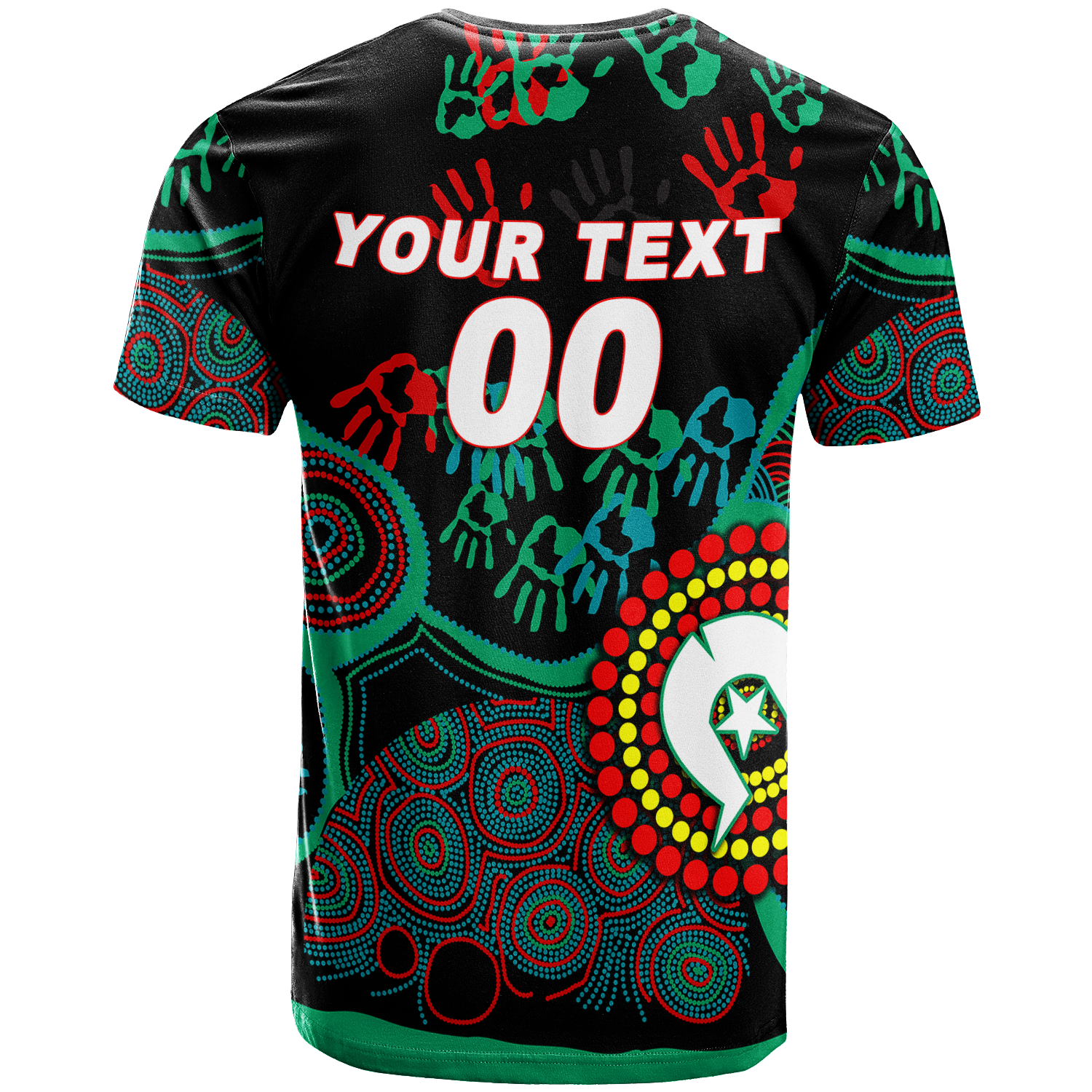 (Custom Personalised) NAIDOC Week 2023 Aboriginal Art For Our Elders T-Shirt - LT12