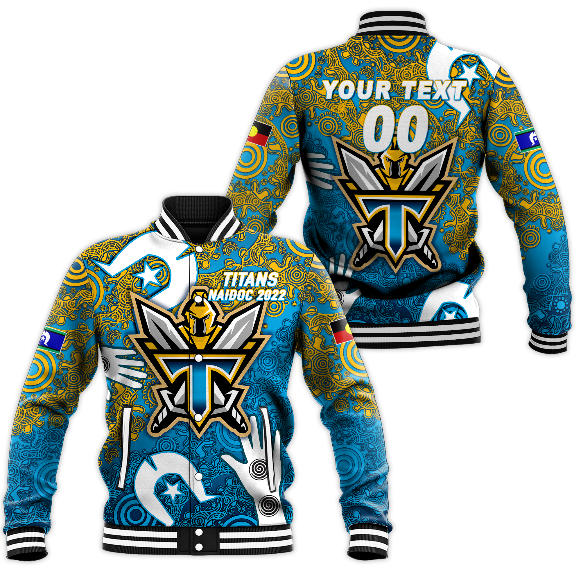 custom-personalised-titans-rugby-naidoc-2022-aboriginal-baseball-jacket