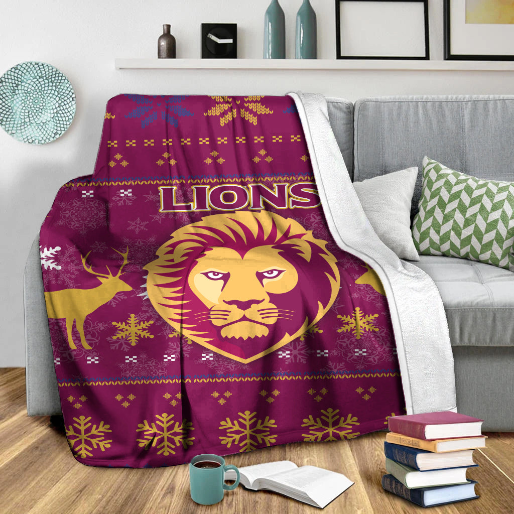 brisbane-lion-blanket-christmas-ugly-style