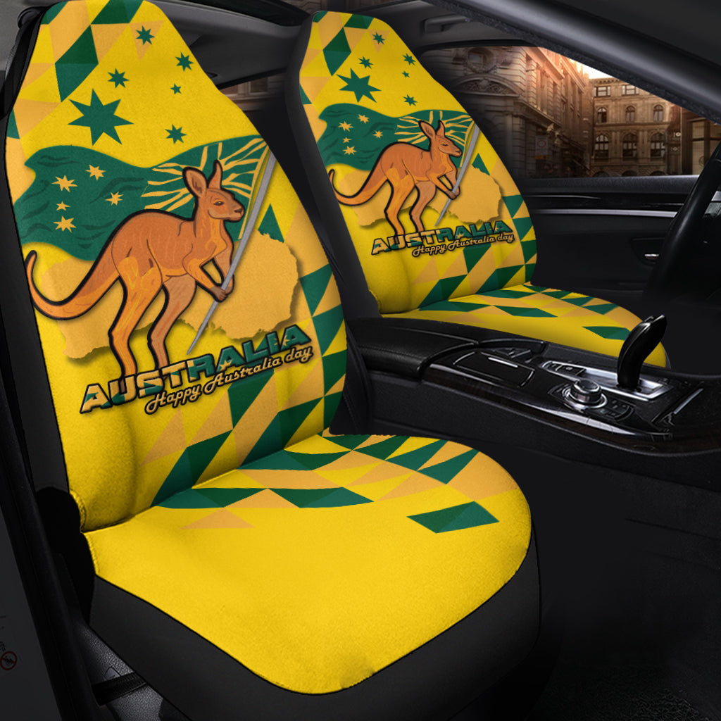 Australia Day Proud To Be Aussie Car Seat Covers - LT12