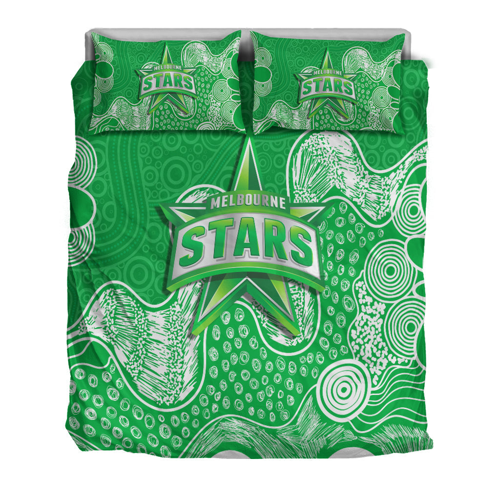 melbourne-stars-bedding-set-aboriginal-style-of-dot