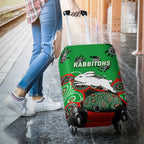 Rabbitohs Rugby Aboriginal Art Luggage Covers - LT12