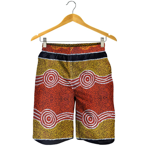 men-short-aboriginal-dot-style