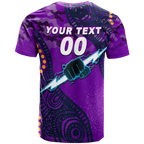 (Custom Personalised) Storm Rugby ANZAC Day Camouflage Indigenous Art T-Shirt - LT12