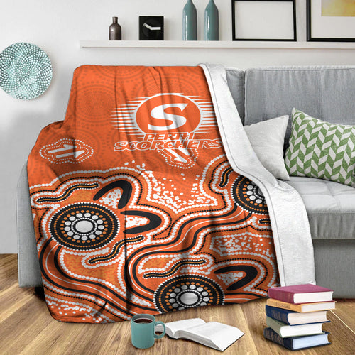 perth-scorchers-blanket-aboriginal-art