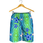 1staustrali-aboriginal-mens-shorts-aboriginal-turtle-family