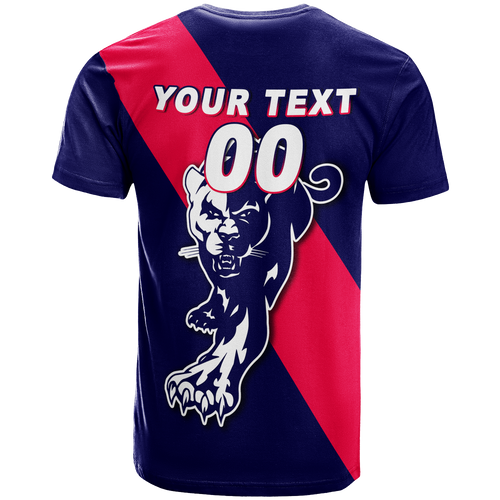 (Custom Personalised) Panthers Carey Park Football 2022 T-Shirt - LT12