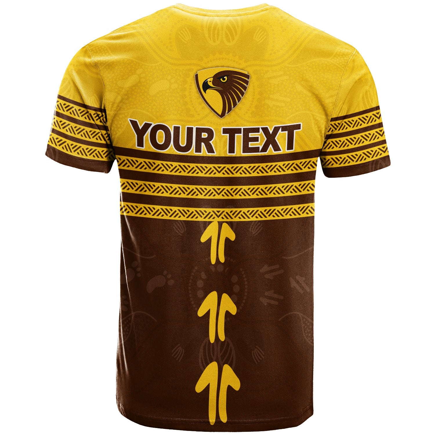 custom-personalised-hawthorn-t-shirt-aboriginal-dot-painting