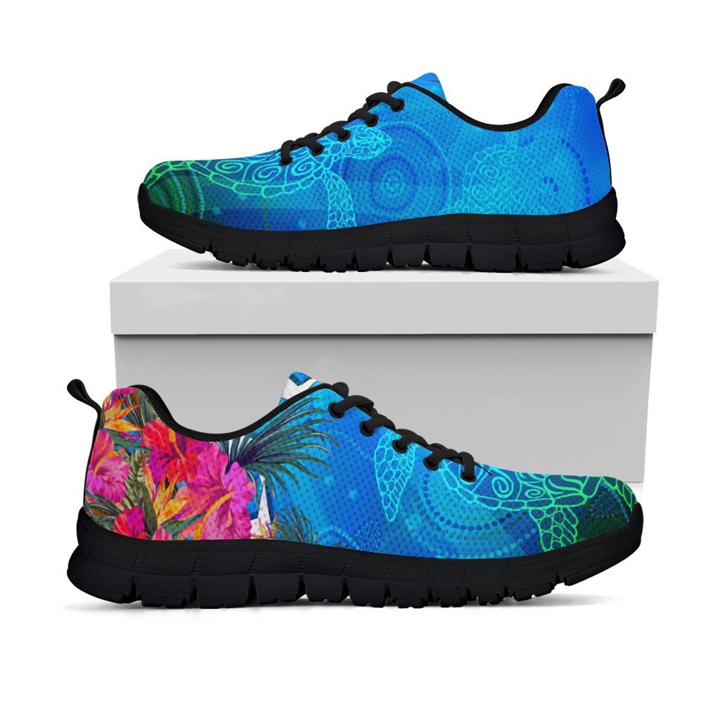 sneaker-torres-strait-blue-sea-with-hibiscus