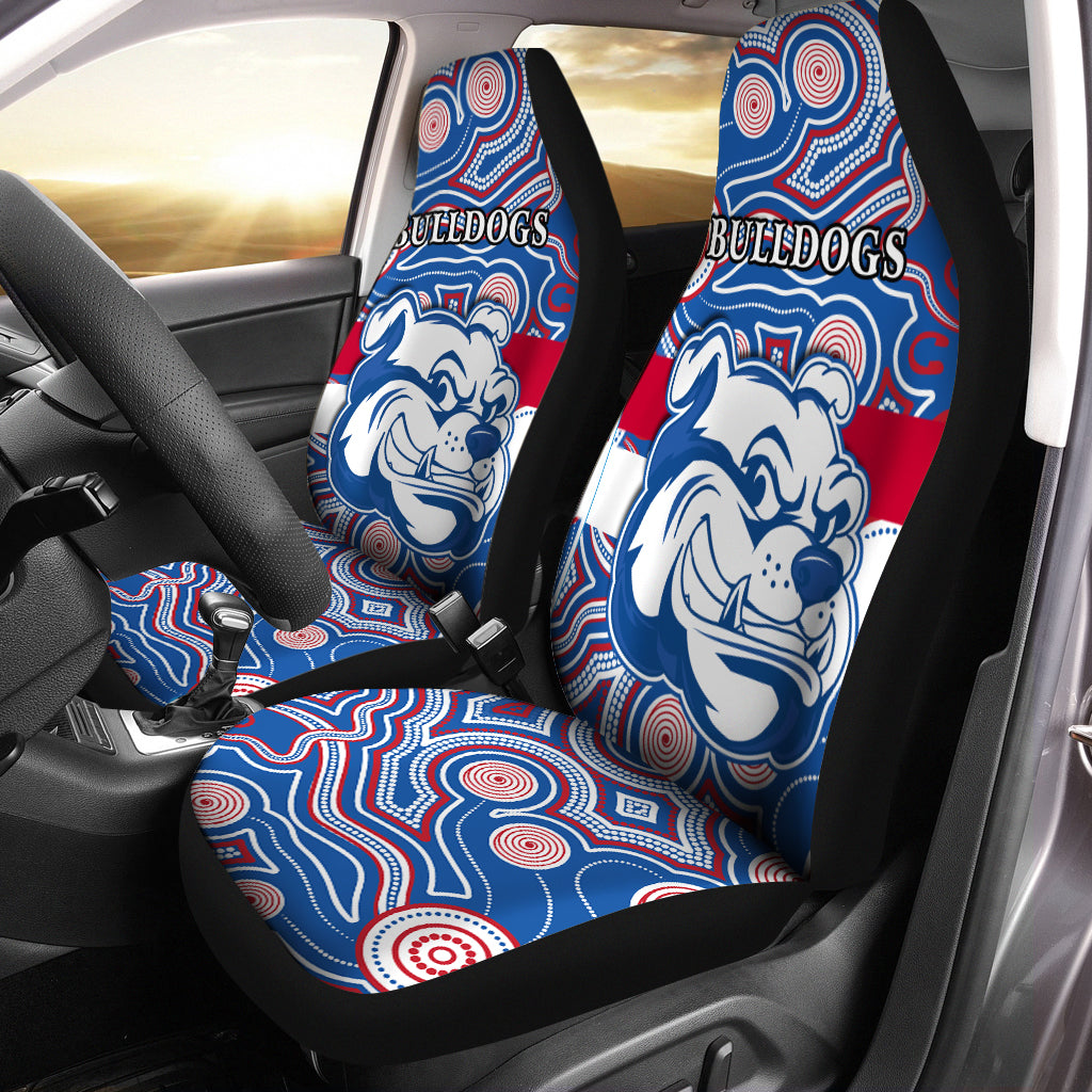 bulldogs-champion-2021-car-seat-cover-western-indigenous-always-proud
