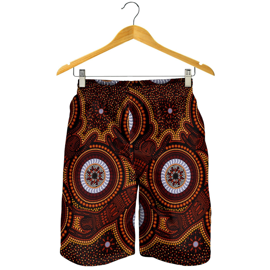 aboriginal-mens-short-aboriginal-human-dot-painting-art