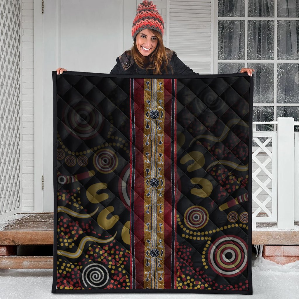 quilt-aboriginal-dot-panting-art-stripe-lines