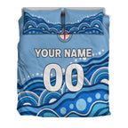 custom-personalised-melbourne-bedding-set-indigenous-dot-painting-art
