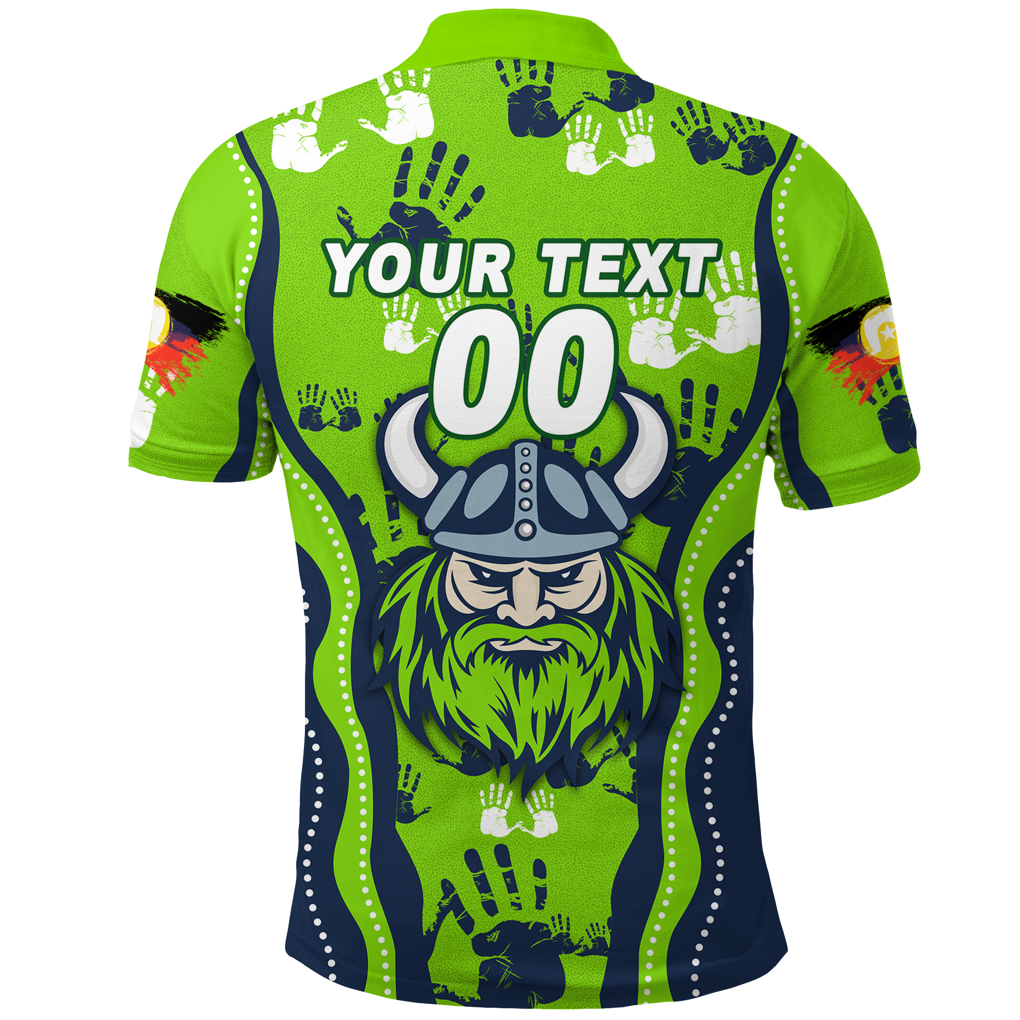custom-personalised-canberra-raiders-rugby-naidoc-2022-aboriginal-polo-shirt