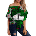 custom-personalised-rabbitohs-indigenous-off-shoulder-waist-wrap-top-simple-green