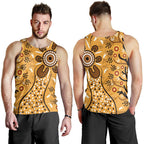 mens-tank-top-aboriginal-art-in-spring-style
