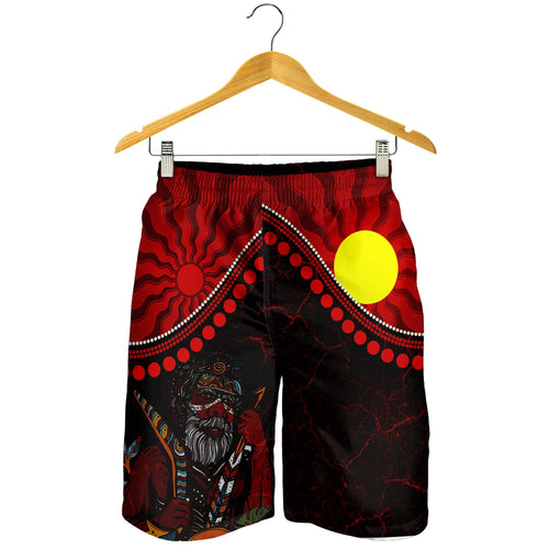 aboriginal-mens-shorts-indigenous-people-and-sun