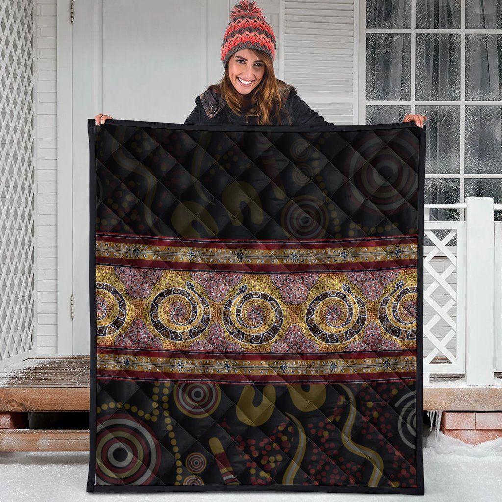 quilts-snake-dot-panting-art