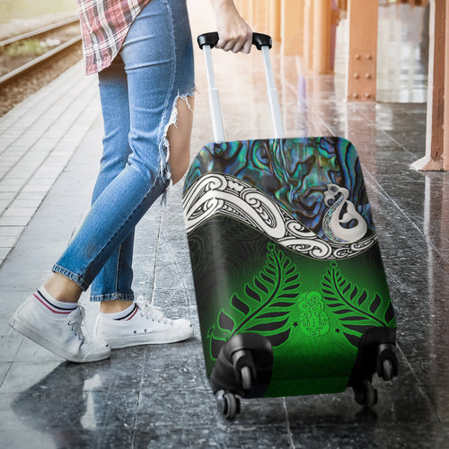 new-zealand-maori-luggage-covers-manaia-paua-shell-glitter-green
