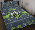 canberra-raiders-quilt-bed-set-christmas-ugly-style