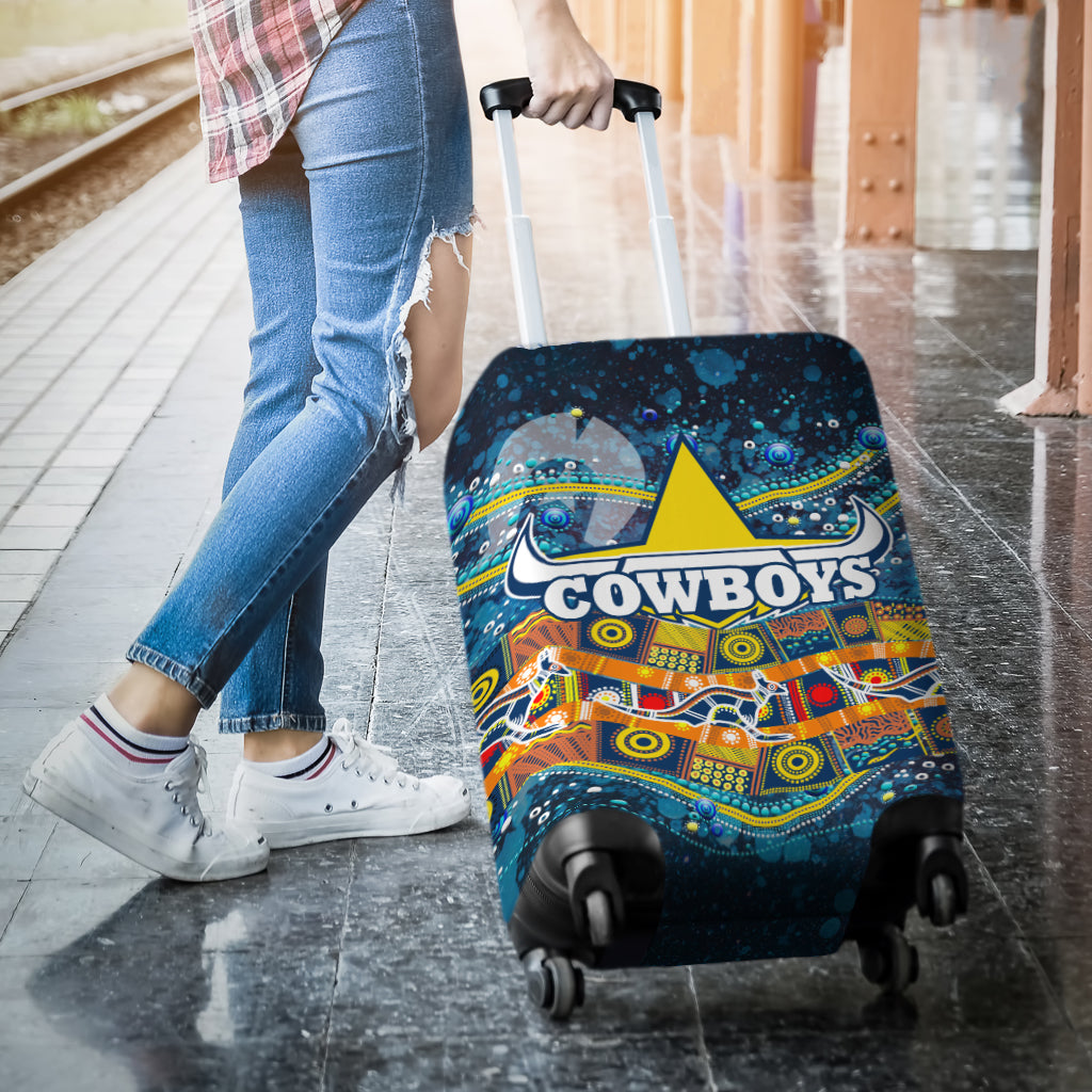 naidoc-week-cowboys-luggage-covers-aboriginal-dot-painting