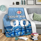 custom-personalised-melbourne-blanket-indigenous-dot-painting-art