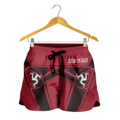 Isle Of Man Rugby Women's Shorts - Isle Of Man Rugby - Vibe Hoodie
