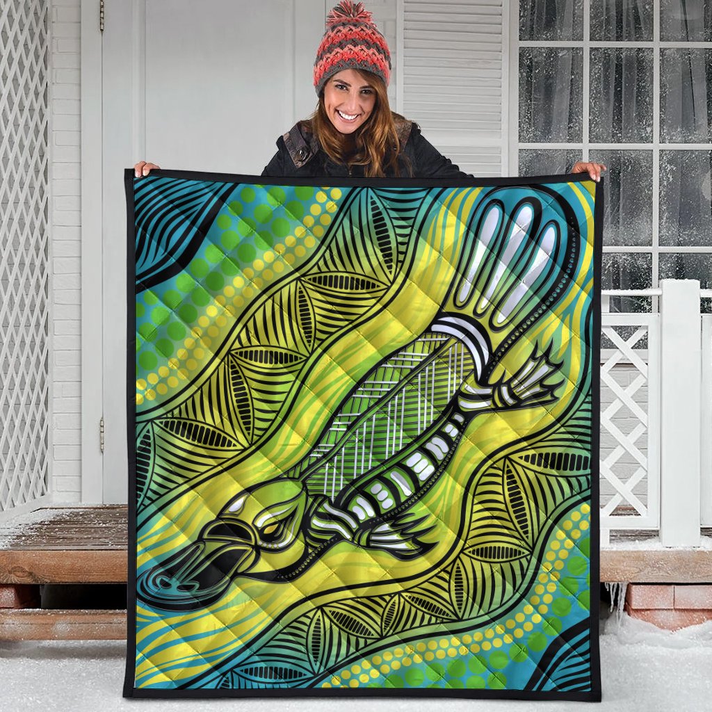 premium-quilts-aboriginal-platypus