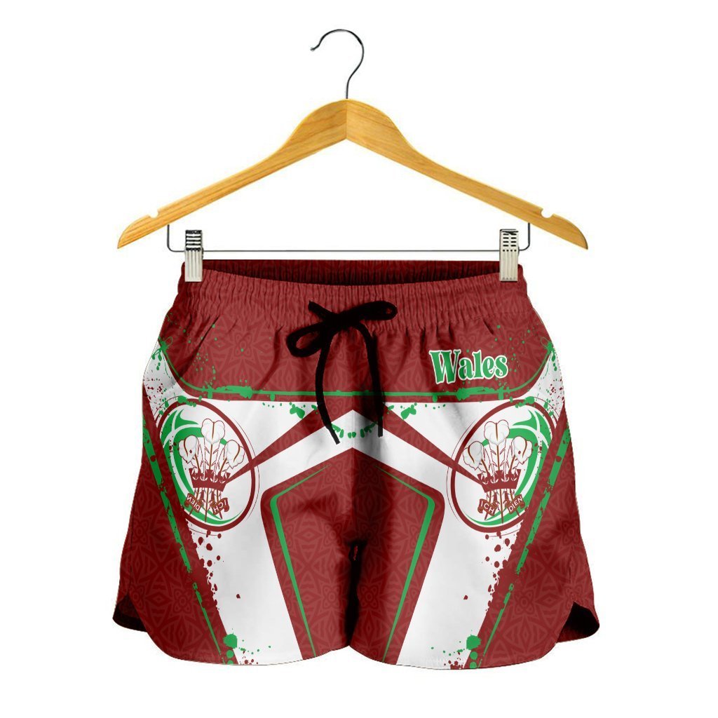Wales Rugby Women's Shorts - Welsh Rugby - Vibe Hoodie