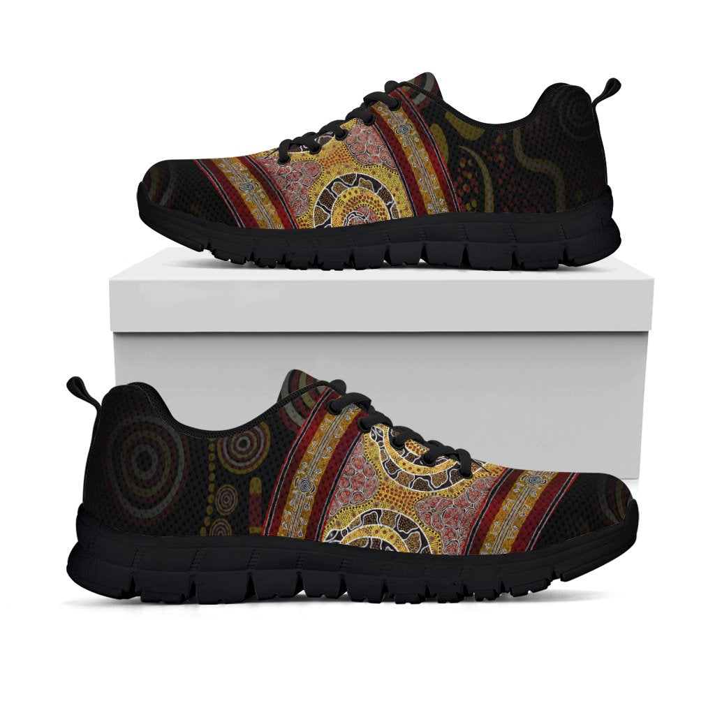 sneaker-snake-dot-panting-art
