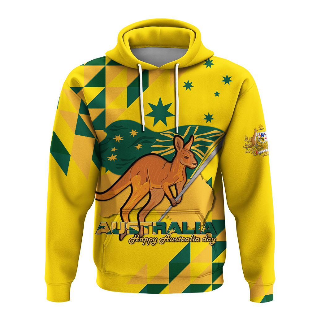 Australia Day Proud To Be Aussie Hoodie - LT12